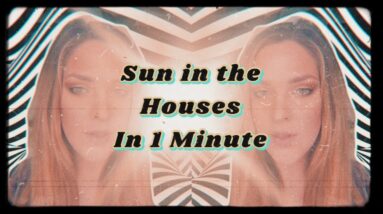 Sun in the Houses in Astrology in Under a Minute ✨☀️ #short