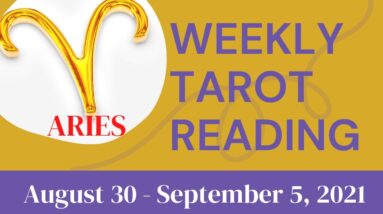 ARIES ♈️Weekly Tarot 30th August 2021 |“Are you FIBBING TO YOURSELF?”| #Aries​ #September​#Tarot
