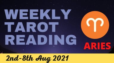 ARIES ♈️Weekly Tarot 2nd August 2021 |“Internal TRANSFORMATION happens!”| #Aries​ #August ​#Tarot