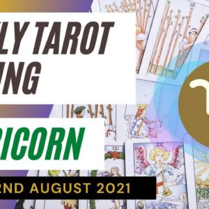 CAPRICORN ♑️ Weekly Tarot 16th August 2021 |“Going TOE TO TOE!”| #Capricorn#August#Tarot