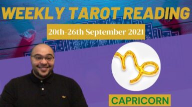 CAPRICORN ♑️ Weekly Tarot 20th SEPTEMBER 2021 |“LANDING like A CAT!”| #September#Tarot