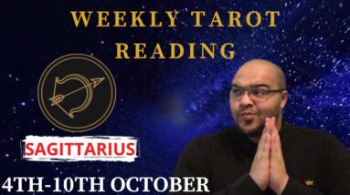 SAGITTARIUS ♐️ Weekly Tarot 4th October 2021|“YIKES!”| #Sagittarius​