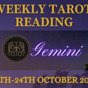 GEMINI ♊️Weekly Tarot 18th October 2021|“COMMITMENT & FOUNDATION!”| #Gemini #October#Tarot