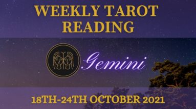 GEMINI ♊️Weekly Tarot 18th October 2021|“COMMITMENT & FOUNDATION!”| #Gemini #October#Tarot