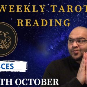 PiSCES Weekly Tarot 4th October 2021 |“A STORMY SEA of LOVE & EMOTION!”| #October#Tarot