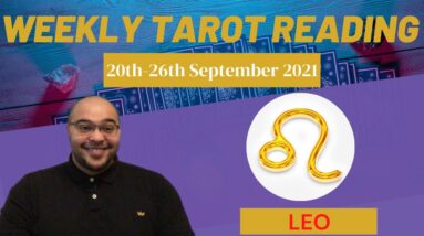 LEO ♌️ Weekly Tarot 20th September 2021 |“This FULL MOON is SPEAKING to YOU!”| #Leo​ #September