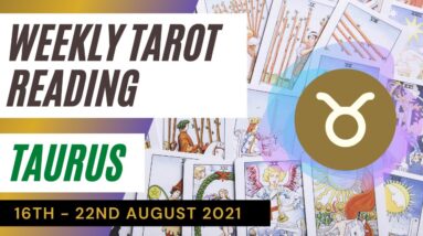 TAURUS ♉️Weekly Tarot 16th August 2021 |“Allin the ASCENSION TO POWER!”| Taurus​ #August#Tarot