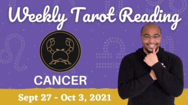 CANCER ♋️Weekly Tarot 20th September 2021 | “AUSE for REFLECTION!”| #Cancer#September#Tarot