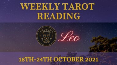 LEO ♌️Weekly Tarot 18th October 2021 |“JUSTICE will be served!”| #Leo​ #October