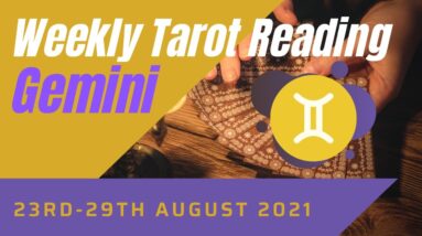 GEMINI ♊️ Weekly Tarot 23rd August 2021 |“Some CLARIFICATION needed?”| #Gemini #August#Tarot