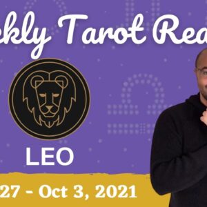 LEO ♌️Weekly Tarot 27th September 2021 |“BUILDING THE DREAM!”| #Leo​ #September