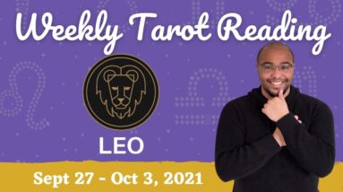 LEO ♌️Weekly Tarot 27th September 2021 |“BUILDING THE DREAM!”| #Leo​ #September