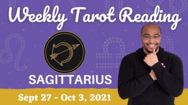SAGITTARIUS ♐️Weekly Tarot 27th September 2021 |“DIRECT to the SOURCE!”| #Sagittarius​
