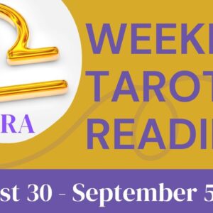 LIBRA ♎️Weekly Tarot 30th August 2021 |“Getting to it, OWNING IT!”| #Libra #September#Tarot