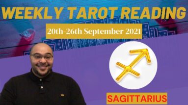 SAGITTARIUS ♐️ Weekly Tarot 20th September 2021 |“CHOOSE your BATTLES WISELY!”|  #Sagittarius​