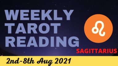 SAGITTARIUS ♐️Weekly Tarot 2nd August 2021 |“PICK UP! your WAND!”| #Sagittarius​ #August #Tarot