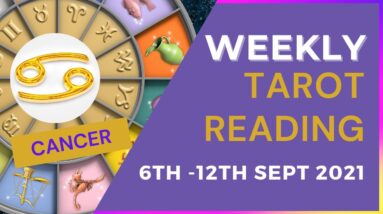 CANCER ♋️ Weekly Tarot 6th September 2021 |“HOLD TIGHT, BEFORE YOU MOVE!”| #Cancer#September#Tarot