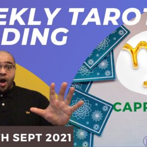 CAPRICORN ♑️Weekly Tarot 13th SEPTEMBER 2021  |“PATIENCE for the JOURNEY AHEAD!”|#September#Tarot