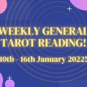 Weekly general tarot 10th-16th Jan 2022 | “Are you SPINNING OUT?” | #ReydiantGeneral #WeeklyGeneral
