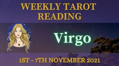 VIRGO ♍️ 1st - 7th November 2021 Tarot | “A RECKONING begins?!” #VirgoWeekly #VirgoTarot