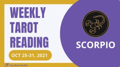 SCORPIO ♏️ Weekly Tarot 25th October 2021 |“Stepping back to see the BIG PICTURE!”| #Scorpio#October