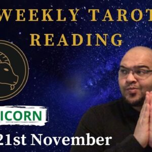 CAPRICORN Weekly Tarot ♑️15th - 21st November | “A WISH COMES GOOD!” #CapricornTarot