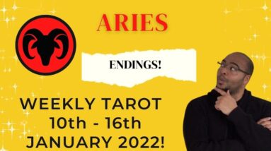 ♈️ARIES weekly tarot 10th - 16th January 2022 | “Putting an END TO THIS?!” | #AriesTarot