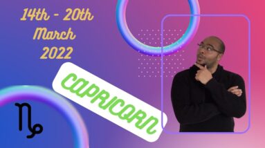 ♑️ CAPRICORN weekly tarot 14th - 20th March 2022 | “A NEW DESTINATION?!” | #ReydiantCapricorn