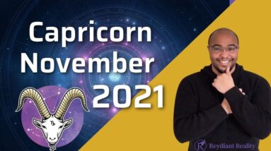 CAPRICORN ♑️November 2021 Tarot | “There's WAYS TO MOVE FORWARD!” #CapricornTarot #CapricornNovember