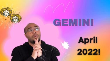 GEMINI ♊️ April 2022 Tarot | “CONSCIOUS ELIMINATION?!”| #ReydiantGemini