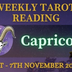 CAPRICORN ♑️ 1st - 7th November 2021 Tarot | “Hold tight, BUMPY RIDE!” #CapricornTarot #Capricorn
