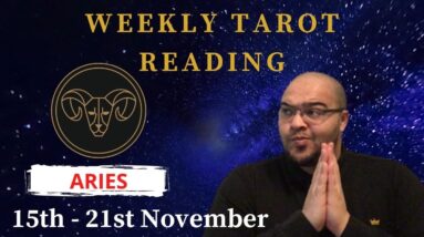 ARIES Tarot Reading ♈️ 15th - 21st November | “A REVERSAL of FORTUNE?!” #Aries #AriesTarot