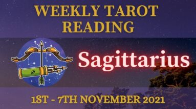 SAGITTARIUS ♐️ 1st - 7th November 2021 Tarot | “DOUBLE UP BUTTERCUP!" #SagittariusWeekly