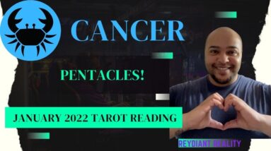 ♋️CANCER January 2022 | “All these PENTACLES?!” | #CancerTarot #ReydiantCancer