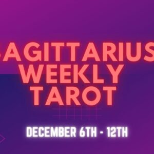 ♐️Sagittarius weekly Tarot | 6th - 12th December | #Sagittarius #WeeklyTarot