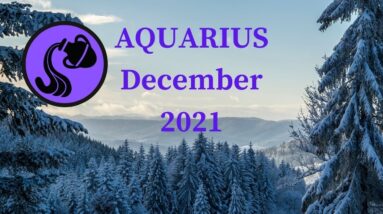 ♒️ #AQUARIUS December 2021 Tarot Reading | #ReydiantReality #December #Tarot