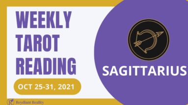 SAGITTARIUS ♐️ Weekly Tarot 25th October 2021 |“ADVANCE at pace?!”| #Sagittarius​ #October