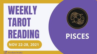 PISCES weekly Tarot ♓️ 22nd - 28th November 2021 | “A CHANGE in the WINDS?” #PiscesTarot