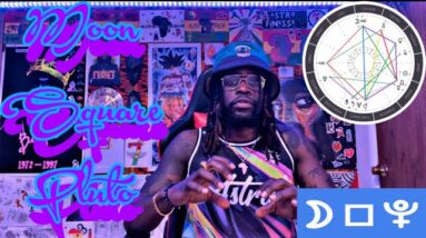 Moon Square Pluto 🌚🔳😈 #PlutoSquares #MoonSquarePluto #Astrology #AstroFinesse