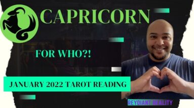 ♑️CAPRICORN January 2022 | “On SOMEONES BEHALF?!” | #January2022 #ReydiantCapricorn