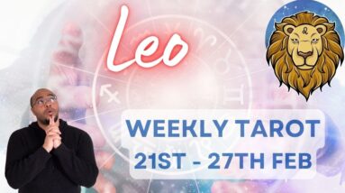 ♌️ LEO weekly tarot 21st - 27th Feb 2022 | “Are YOU telling yourself the TRUTH?” | #ReydiantLeo