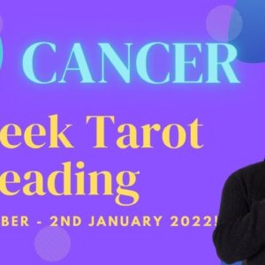 ♋️CANCER 20th Dec 2021 - 2nd January 2022! | “The STARS are WITH YOU!” | #Cancer #Tarot