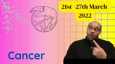 ♋️ CANCER weekly tarot 21st - 27th March 2022 | “THIS could be FUN?!”| #ReydiantCancer