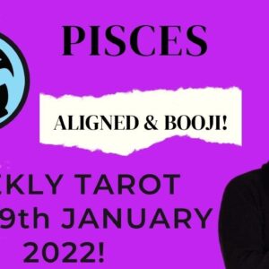♓️PISCES weekly tarot | 3rd - 9th January 2022 | “ALIGNED and BOOJI!” #ReydiantPisces