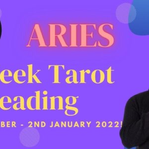♈️ARIES 20th Dec 2021 - 2nd January 2022! | “A HOPEFUL REALISATION, changes ALL!” | #Aries #Tarot