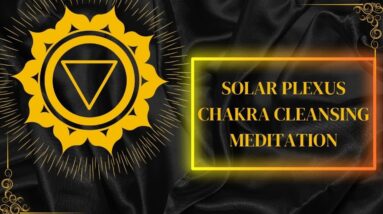 Solar Plexus Chakra Meditation | Solar Plexus Healing Cleansing meditation  #ReydiantMeditation
