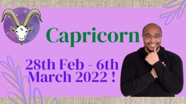 CAPRICORN ♑️ weekly tarot 28th Feb - 6th March 2022 | “DIGGING into YOU?!” | #ReydiantCapricorn