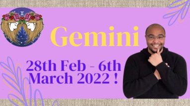 GEMINI ♊️ weekly Tarot 28th Feb - 6th March 2022 | “FINALLY it EASES UP!” | #ReydiantGemini