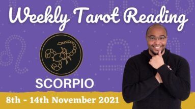 SCORPIO ♏️ Weekly Tarot | 8th - 14th November 2021 | “PARTNERSHIP & CONNECTION!!” #ScorpioTarot