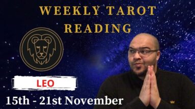LEO Weekly Tarot reading ♌️ 15th - 21st November | “CHOOSE your BATTLES WISELY!!” #LeoTarotReading